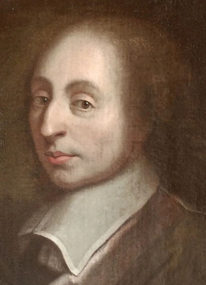 Portrait peint de Blaise Pascal, XVIIe siècle